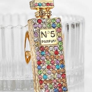 Perfume Bottle Keychain